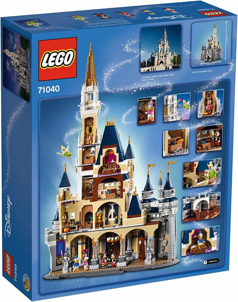 レゴ(lego) ディズニーシンデレラ城 Disney World Cinderella Castle 71040 - フィギュアおもちゃブログ